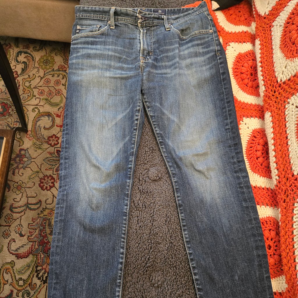 Adriano Goldschmied Graduate Jeans, Sz 34 (Damaged)